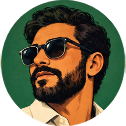 Barba y gafas de sol